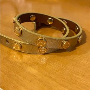 Tory Burch gold wrap bracelet